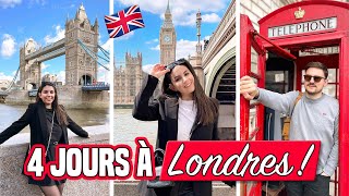 VLOG  CONSEILS  4 jours à Londres  restos visites 💂🇬🇧 [upl. by Aij]