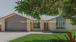 7 Beutel Place Thornlands [upl. by Chainey]