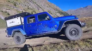 RAID 4X4 Alpes  Valloire 2022  JEEP Gladiator [upl. by Spatz]