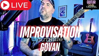 Live stream Improvisation Guthrie GOVAN backing track [upl. by Ytsirk498]