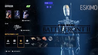 Star Wars Battlefront 2 SE44C OFFICER CLASS GAMEPLAY [upl. by Schultz]