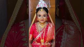 Skin tone maintain koreDark skin er bride keo makeup korle khub sundor lagbe vlog makeup bengali [upl. by Ardnohsal488]