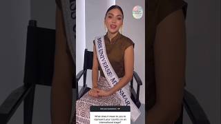 Thet San Andersen MissUniverseMyanmar2024 [upl. by Annet]