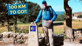 Only 100 KM More to Santiago  OCebreiro to Sarria  CAMINO DE SANTIAGO  CAMINO FRANCES Vlog 10 [upl. by Gnel]