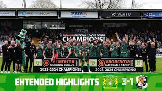 Extended Highlights  Yeovil Town 31 Dartford [upl. by Siroval273]