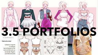 Fashion Design Critique 35 Portfolios [upl. by Alene]