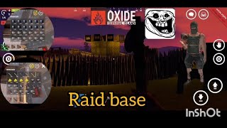 Oxide survival island  New update TimedExplosive charge Raids بروزرسانی جدید اکسید خونه رید کردم [upl. by Anigar]