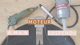 Quel type de moteur choisir pour la bijouterie  Moteur à main ou moteur suspendu [upl. by Gavrilla]