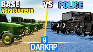 BASE LES AGRICULTEURS AIGRIS VS POLICE   GMOD DarkRP [upl. by Awad]