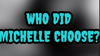 SPOILER Michelle wher F1 choice Bachelorette Bachelor BachelorNation [upl. by Cinnamon]