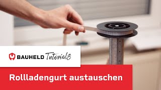 Rolladengurt wechseln – Schritt für Schritt Anleitung zum Selber austauschen  Tutorial [upl. by Torre]