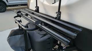 Arvika 7000 Series Travel Trailer Bike Rack  Review and First Impressions [upl. by Wyly312]