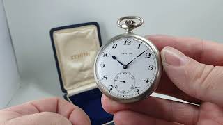 How to Set a Railroad Lever Set Pocket Watch by The Pocket Watch Guy [upl. by Galvan]