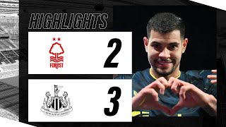 Nottingham Forest 2 Newcastle United 3  Premier League Highlights [upl. by Victory579]