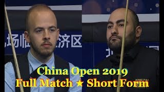 Luca Brecel vs Hossein Vafaei ChO 2019  Full Match ★ Short Form [upl. by Luciana]