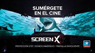 Llega la tecnología ScreenX a Kinépolis [upl. by Athey]