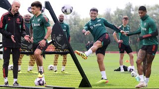 Lisandro Martinez And Rashford Back For Arsenal Encounter  Ten Hag Excited [upl. by Sharai294]