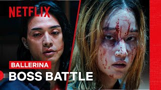 Jun Jongseo amp Kim Jihun Face Off in a Boss Battle 🔥 Ballerina  Netflix Philippines [upl. by Ailecec]