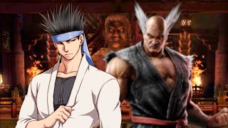 【MUGEN】Kung Fu Man VS Heihachi Mishima [upl. by Sima170]