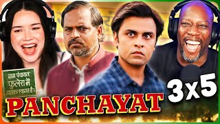 PANCHAYAT 3x5 quotShanti Samjhautaquot REACTION  Jitendra Kumar  Raghubir Yadav  Chandan Roy [upl. by Sherill]