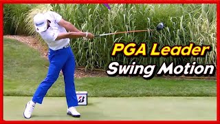 PGA Leader quotHideki Matsuyamaquot Powerful Swing amp Solid Slow Motion Tracers [upl. by Amoihc400]