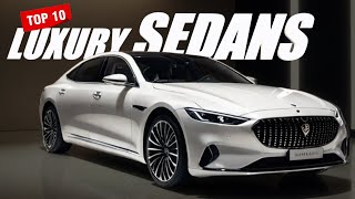 Top 10 Luxury Sedans 2024 Exclusive 🥂 [upl. by Glennie]