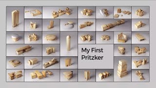 Pritzker Prizewinners best buildings transformed into animated toy blocks [upl. by Sherwynd]