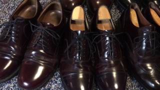 Cordovan oxblood or burgundy The ultimate color for a mans dress shoe [upl. by Cord285]