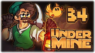 ABSOLUTE PYROMANIAC  Lets Play UnderMine  Part 34  PC Gameplay HD [upl. by Kobi]