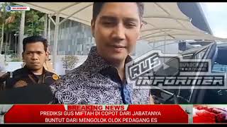 Gus Miftah Di Copot Dari Jabatannya Setelah Mengolok olok Pedagang Es Teh [upl. by Stoll]