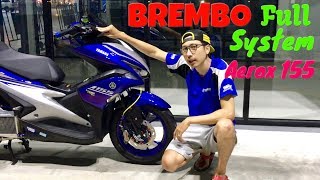 My FULL AEROXNVX 155 Modification with BREMBO Review [upl. by Byers]