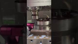 CNC Machining Steel asmr machiningprocess manufacturingprocess cnc cooltools [upl. by Munroe]