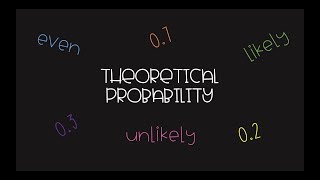 Theoretical probability [upl. by Ynatil]