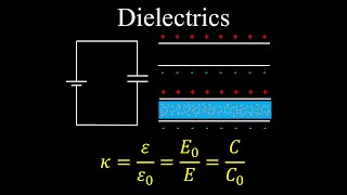 Dielectrics Capacitors Capacitance Electric Potential Electric Field  Physics [upl. by Marnie]