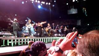 Bruce Springsteen  Tom Morello  Stayin Alive Bee Gees Cover  Brisbane Australia  26214 [upl. by Aikram]