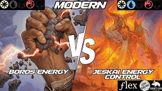 Boros Energy VS Jeskai Energy Control MTG Modern [upl. by Care]