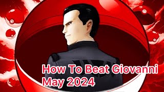 How To Beat Giovanni In Pokémon GO May 2024 [upl. by Eojyllib117]