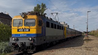 GanzMÁVAG V43 HSTART 432 238 [upl. by Airakaz86]