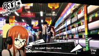 Persona 5  Futaba Akihabara trip The Hermit Confidant Rank 1 HQ [upl. by Kendry710]