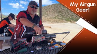 My Airgun Gear with John Tafoya at Extreme Benchrest [upl. by Ben]