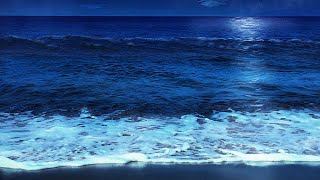 Fall Sleep with Soothing Ocean Waves Soft Lowpitch Ocean Waves Perfect for Serene Deep Sleep [upl. by Ramoh]