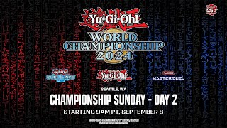 YuGiOh DUEL LINKS  MASTER DUEL  TCG World Championship 2024 – Day 2 [upl. by Anai680]