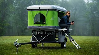 TraiLOFT micro camper sale – Sleeps 2 – Works with most cars SUVs and EVs – hauls bikes amp boats too [upl. by Eskill]