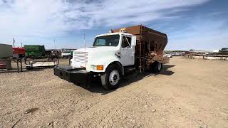 International Feed Mixer Truck Selling in Montana [upl. by Eidderf]