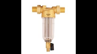 Elegant Casa Overhead water tank sediment filter installation [upl. by Ekihc]