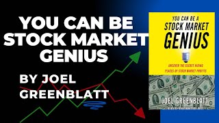 YOU CAN BE A STOCK MARKET GENIUS  Book Summary [upl. by Rosaline568]