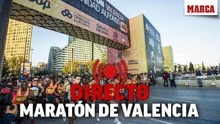 Maratón Valencia Trinidad Trinidad Alfonso Zurich en directo I MARCA [upl. by Ecyaj]