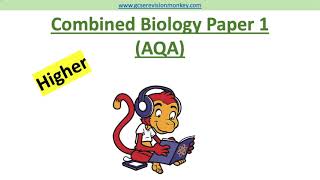 2024 Exam AQA Higher Combined Biology Paper 1 [upl. by Edrock]