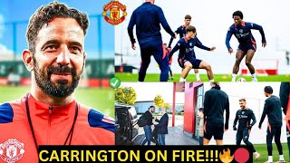 🚨TRAINING REVOLUTION CAN HIS TACTICS TRANSFORM MANCHESTER UNITED🔥 [upl. by Manas]