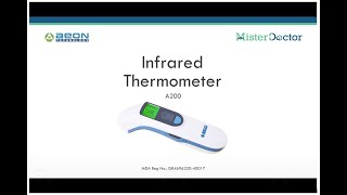 Aeon A200 Infrared Thermometer How to Use [upl. by Anadroj]